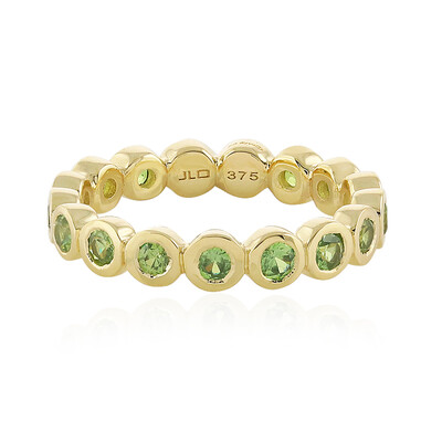 Gouden ring met Russische demantoïdes (La Revelle)