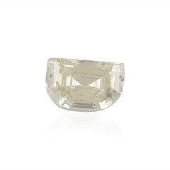 Edelsteen met een gele SI1 diamant 0,3 ct