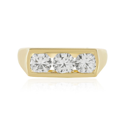 Gouden ring met zirkonen