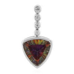 Zilveren hanger met een Sienna Mystieke Topaas