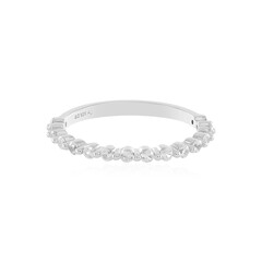 Zilveren ring met zirkonen