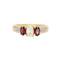 Zilveren ring met een Welo-opaal