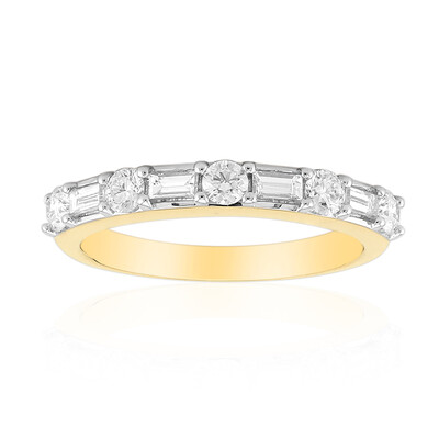 Gouden ring met VVS1 Diamanten (G) (Annette)