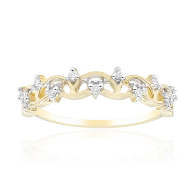 Gouden ring met Diamanten SI1 (G) (Annette)