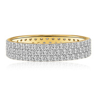 Gouden ring met Diamanten SI1 (G)
