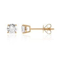 Gouden oorbellen met I1 (H) Diamanten (CIRARI)