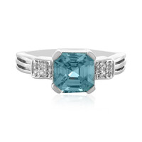 Zilveren ring met een Ratanakiri zirkoon