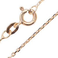 Geel Gouden ketting -45cm - 2,1g