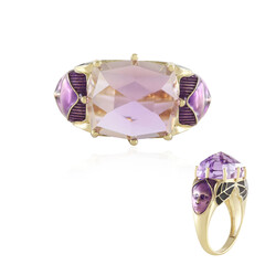 Zilveren ring met een lavendel amethist (Adela Silber)