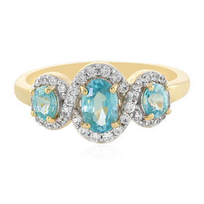 Gouden ring met een Ratanakiri zirkoon (La Revelle)
