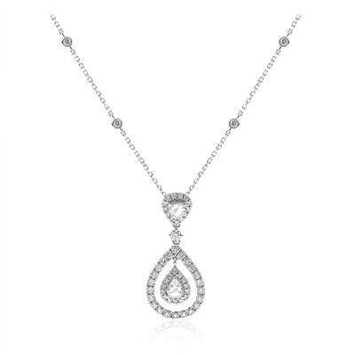 Gouden halsketting met SI1 (H) Diamanten (CIRARI)