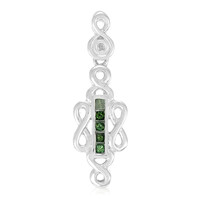 Zilveren hanger met Fancy diamanten
