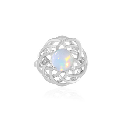 Zilveren ring met een Welo-opaal