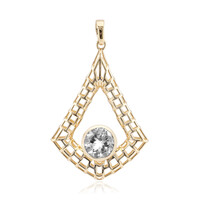 Gouden hanger met een danburiet (Ornaments by de Melo)