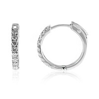 Gouden oorbellen met I1 (H) Diamanten (CIRARI)