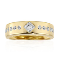 Gouden ring met een IF Diamant (D)