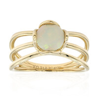 Gouden ring met een Welo-opaal