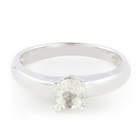 Zilveren ring met een Orthoklaas