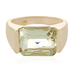 Gouden ring met een munt kunziet