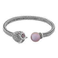 Zilveren armband met een Ming Parel