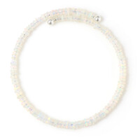 Stalen armband met Welo-opalen (Riya)