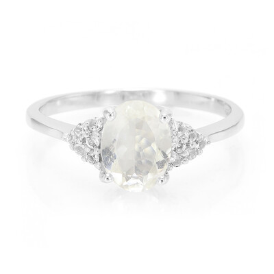 Zilveren ring met een Orthoklaas