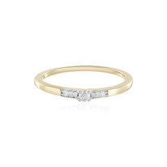 Gouden ring met een SI1 (I) Diamant