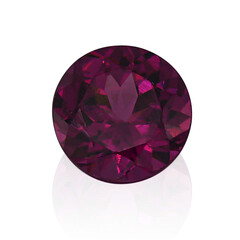Edelsteen met een magenta granaat 0.96 ct