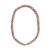 Gouden halsketting met Ming Parels (TPC)