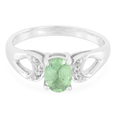 Zilveren ring met een Munt Kyaniet