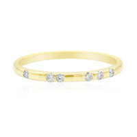 Gouden ring met Diamanten SI1 (G)