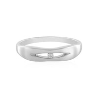 Gouden ring met een Loepzuivere (F) Diamant (LUCENT DIAMONDS)