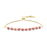 Zilveren armband met rhodochrosietstenen