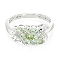 Zilveren ring met Paraiba toermalijnen