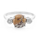 Zilveren ring met een Sonora Dendrieten Jaspis