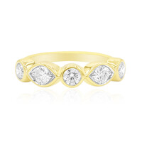 Gouden ring met Diamanten SI1 (G)