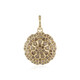 Gouden hanger met I2 Champagne Diamanten (de Melo)