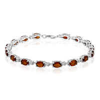 Zilveren armband met Madeira citrienstenen