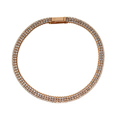 Gouden armband met I1 (H) Diamanten (CIRARI)