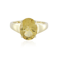 Gouden ring met een gouden beril