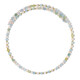Stalen halsband met berillen (Riya)