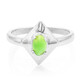 Zilveren ring met een keizerlijk chrysopraas