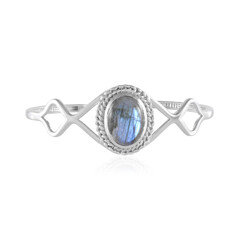 Zilveren armband met een labradoriet