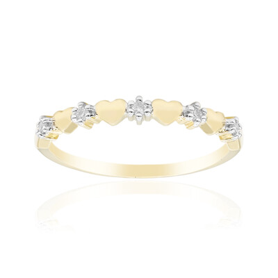 Gouden ring met Diamanten SI1 (G) (Annette)