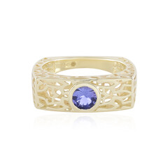 Gouden ring met een AAA tanzaniet (Ornaments by de Melo)