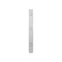 Zilveren hanger met zirkonen