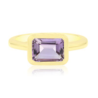 Zilveren ring met een lavendel amethist