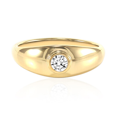 Gouden ring met een VS2 Diamant (E) (adamantes [!])