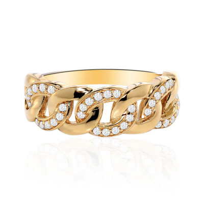 Zilveren ring met zirkonen