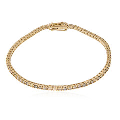 Gouden armband met SI2 Fancy Diamanten (CIRARI)